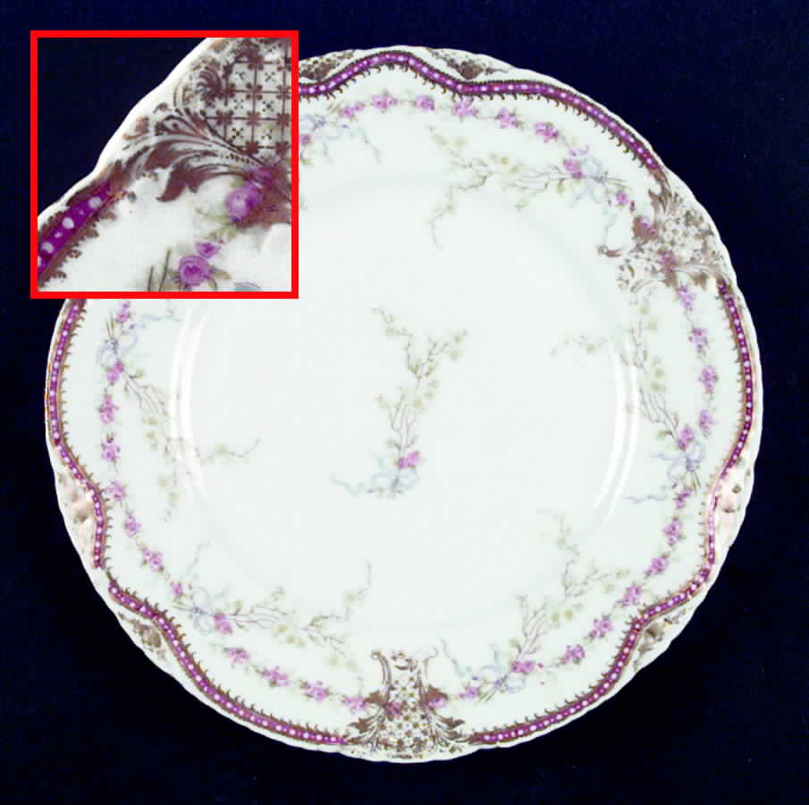 Schleiger 1056-1 Dinner Plate by Haviland-1
