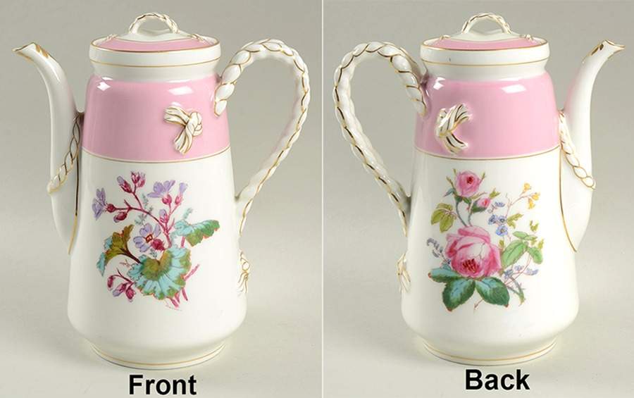 H1135 Coffee Pot & Lid by Haviland-1