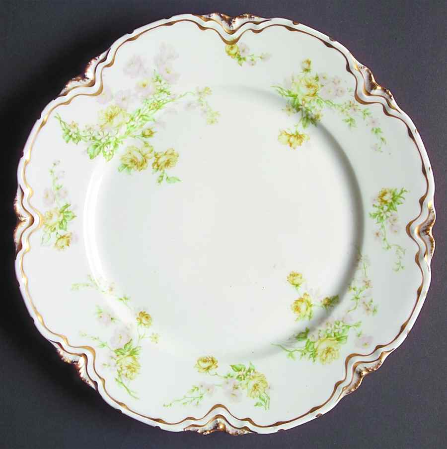 Schleiger 261r Dinner Plate by Haviland-1
