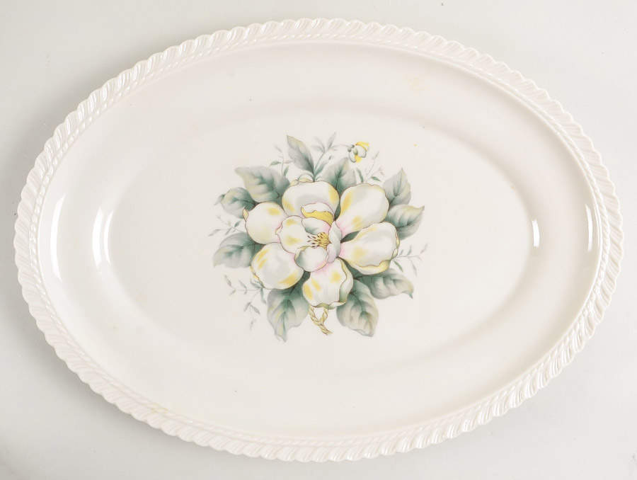 HAR70 13" Oval Serving Platter by Harker-1