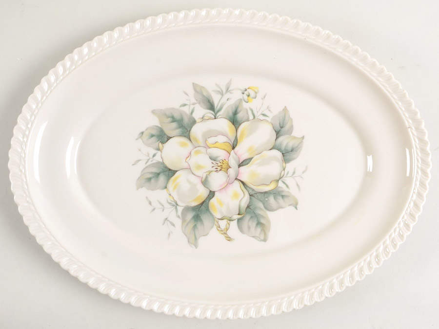 HAR70 11" Oval Serving Platter by Harker-1