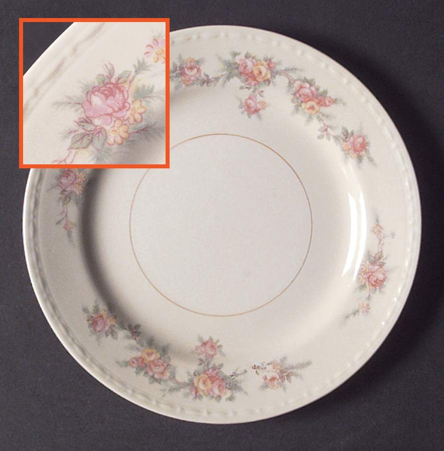 HLC1082 Bread & Butter Plate by Homer Laughlin -1
