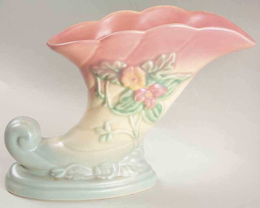 Wild Flower Blue and Pink Cornucopia by Hull-1