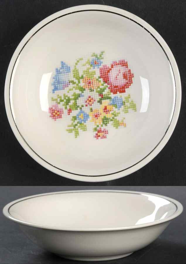 N1585 Fruit/Dessert (Sauce) Bowl by Homer Laughlin -1