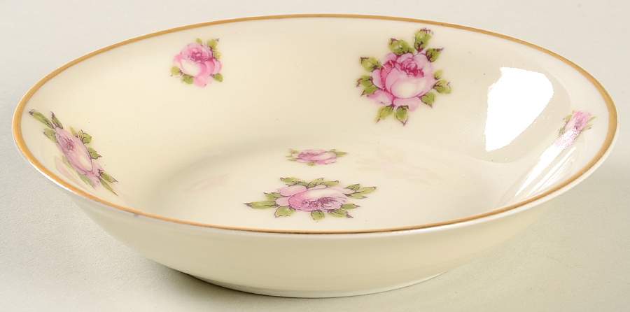 Chintz Fruit/Dessert (Sauce) Bowl by Haviland-1