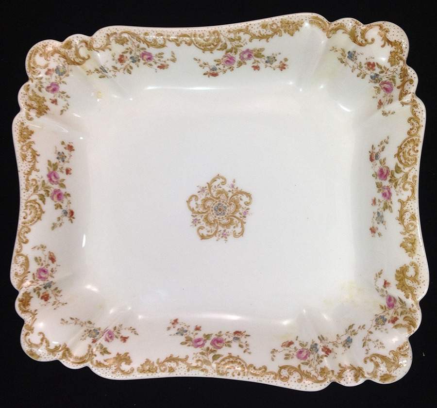 Schleiger 1206-1 10" Rectangular Vegetable Bowl by Haviland-1
