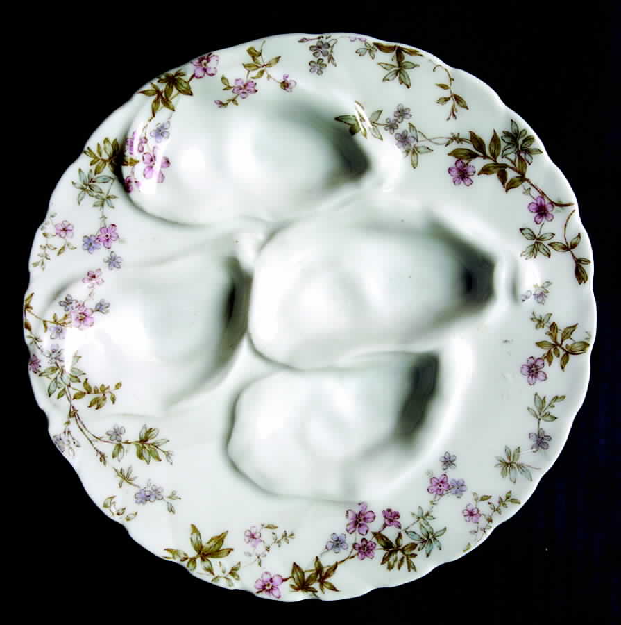 Schleiger 81A Oyster Plate by Haviland-1