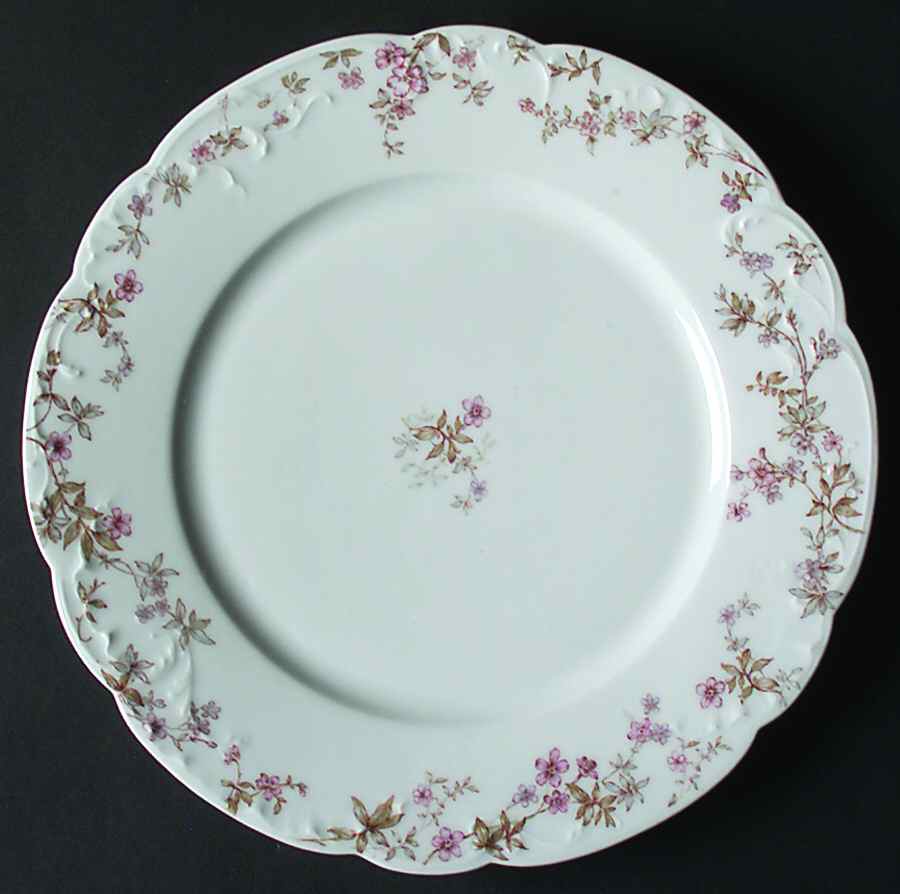 Schleiger 81A Dinner Plate by Haviland-1