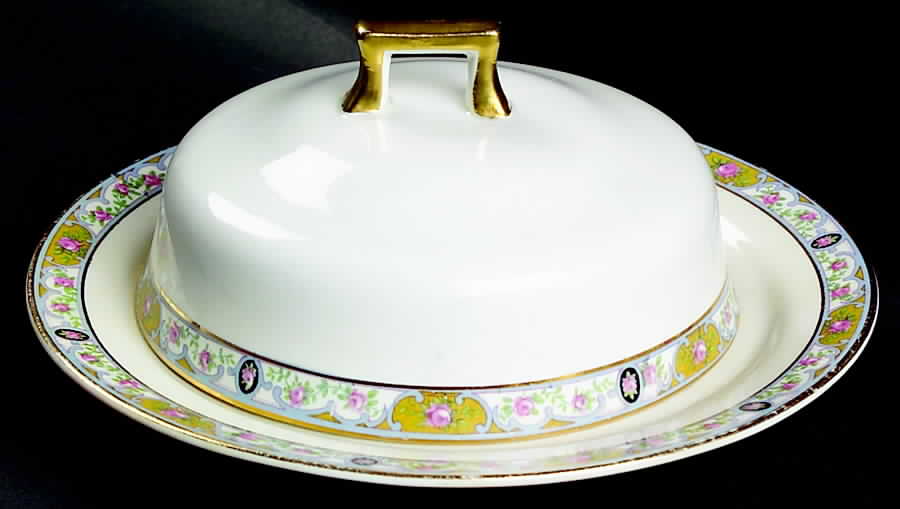 K4315m Round Covered Butter by Homer Laughlin -1
