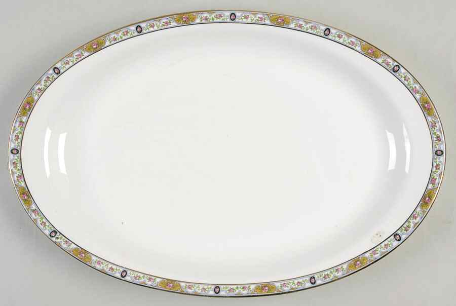 K4315m 15" Oval Serving Platter by Homer Laughlin -1