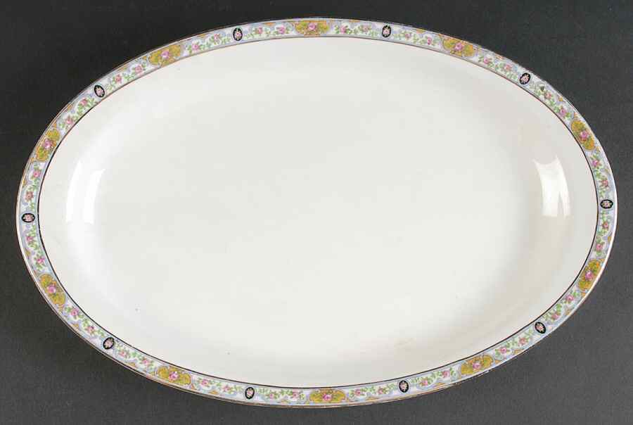 K4315m 13" Oval Serving Platter by Homer Laughlin -1