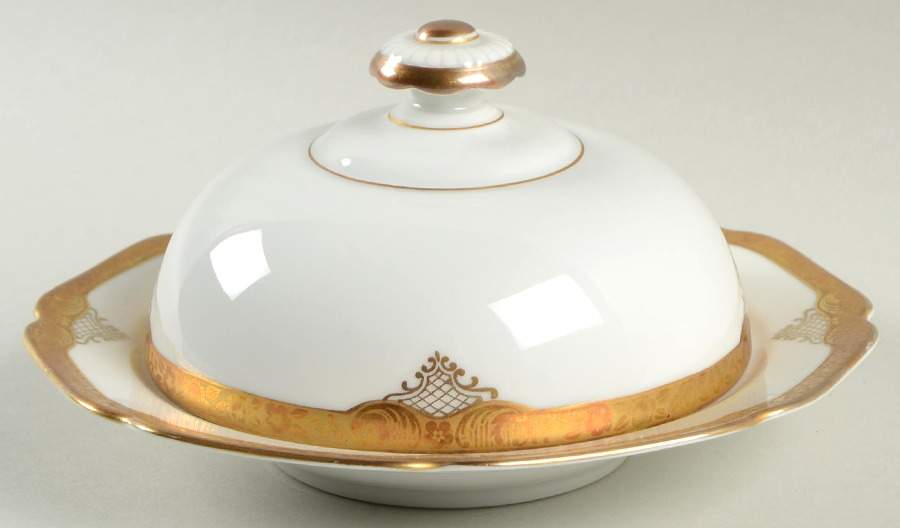 HC611 Round Covered Butter by Heinrich - H&C-1
