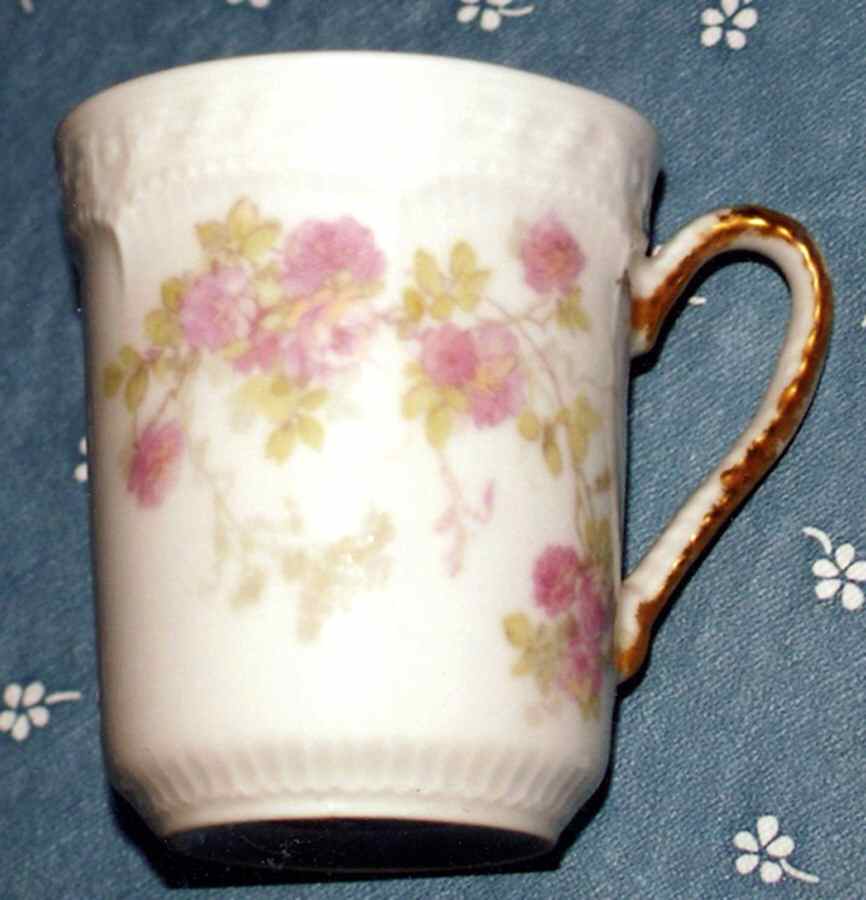 Schleiger 42p Chocolate Cup by Haviland-1