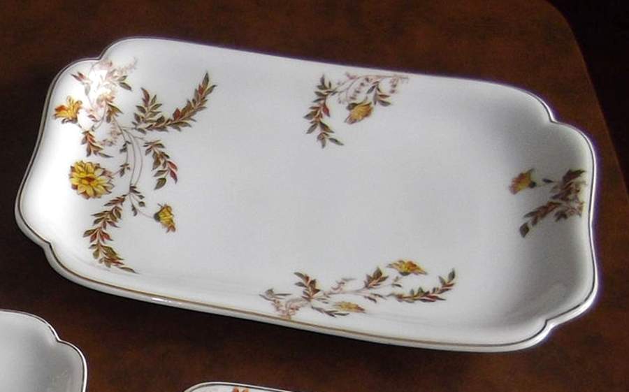 H1098 12" Rectangular Serving Platter by Haviland-1