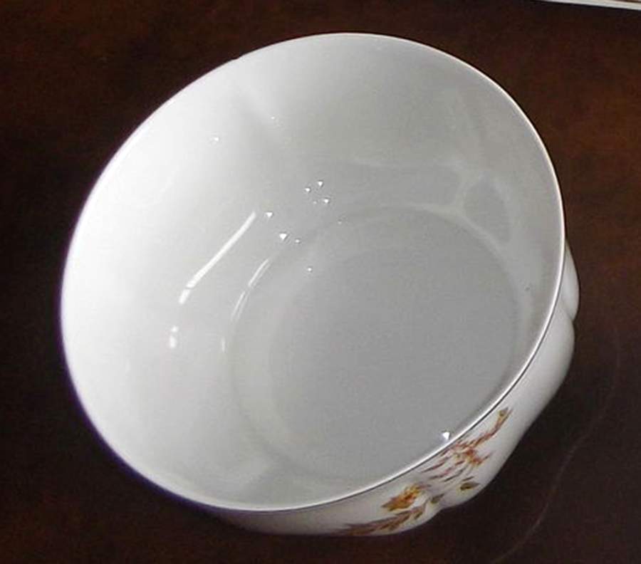 H1098 Cranberry Bowl by Haviland-1