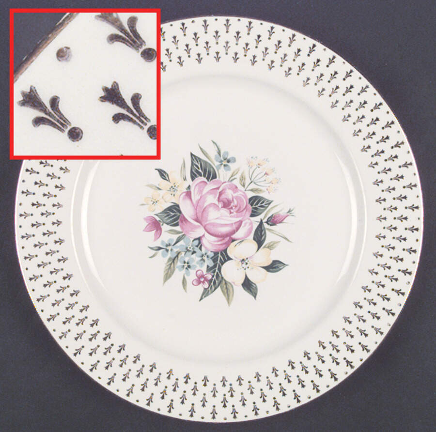 HLC1098 Dinner Plate by Homer Laughlin -1