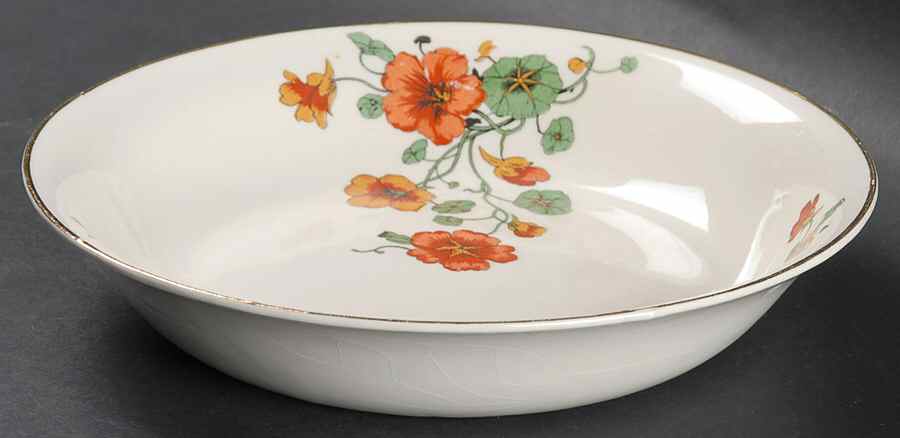 Nasturtium Coupe Soup Bowl by Homer Laughlin -1