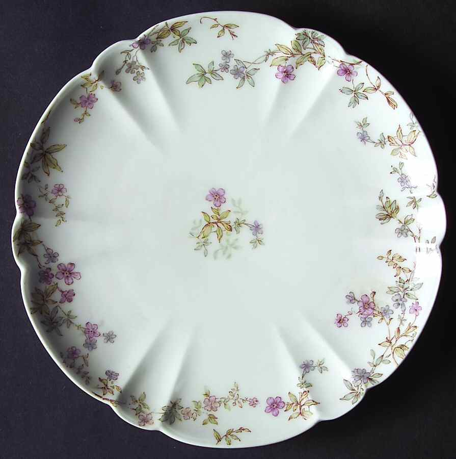 Schleiger 81d Coupe Salad Plate by Haviland-1