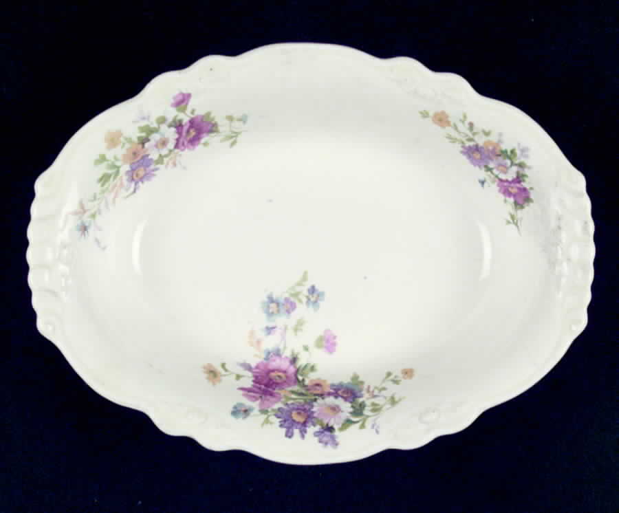 VR316 9" Oval Vegetable Bowl by Homer Laughlin -1