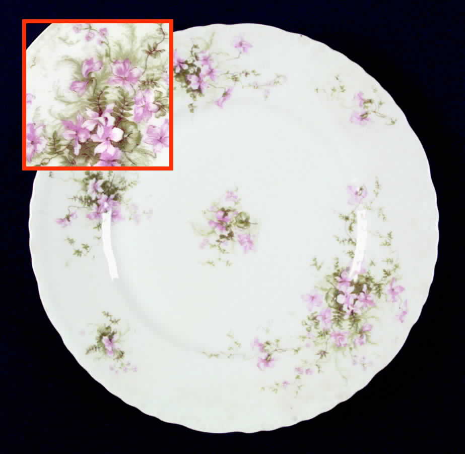 Schleiger 157-3 Dinner Plate by Haviland-1