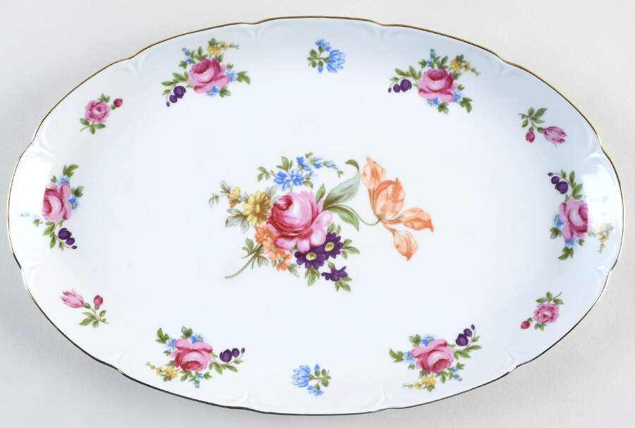 HEP16 14" Oval Serving Platter by Graf Von Henneberg-1
