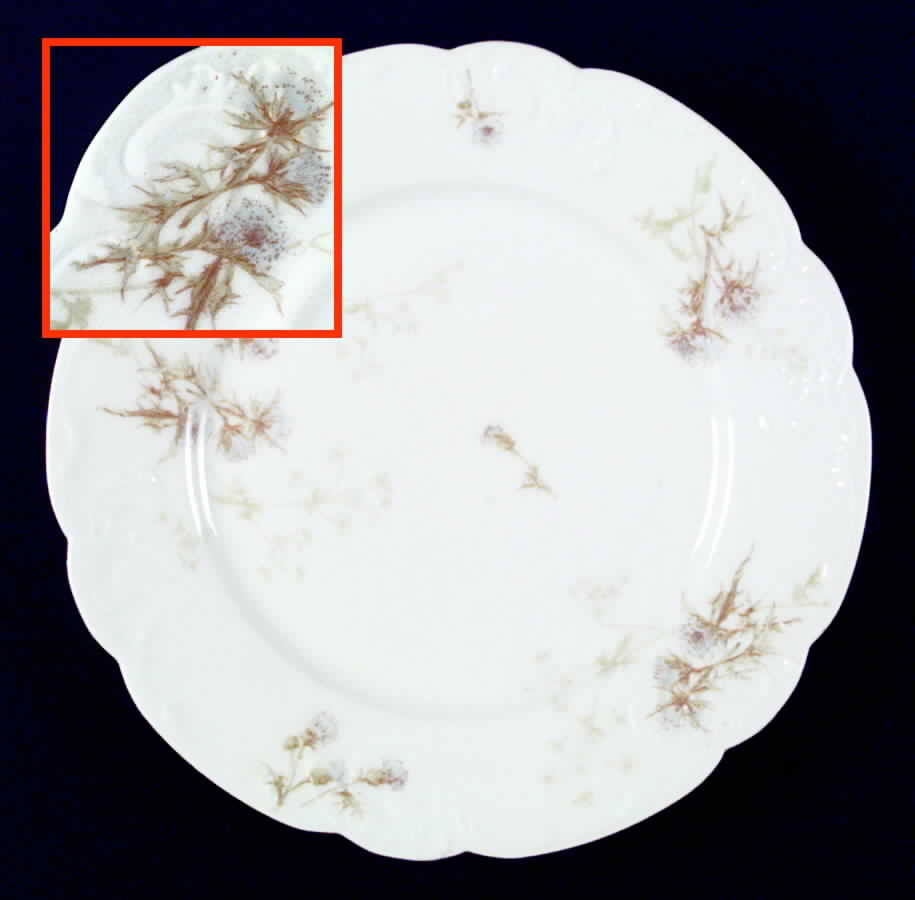 Schleiger 457-2 Dinner Plate by Haviland-1
