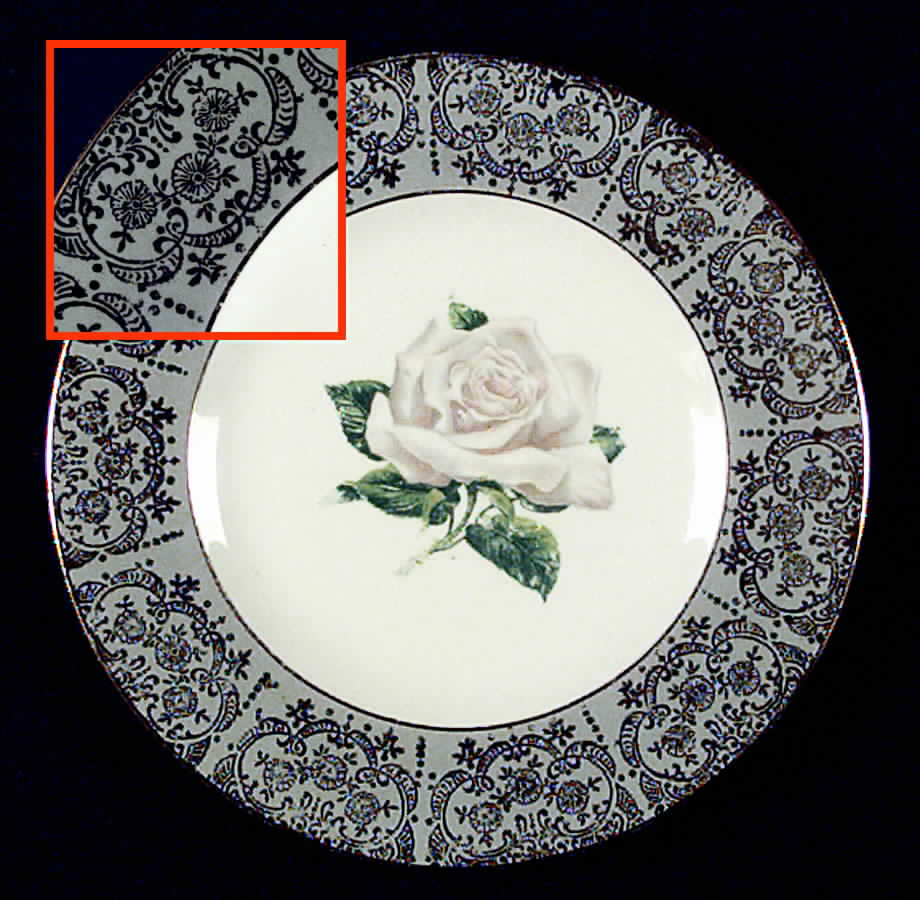 HLC1106 Bread & Butter Plate by Homer Laughlin -1