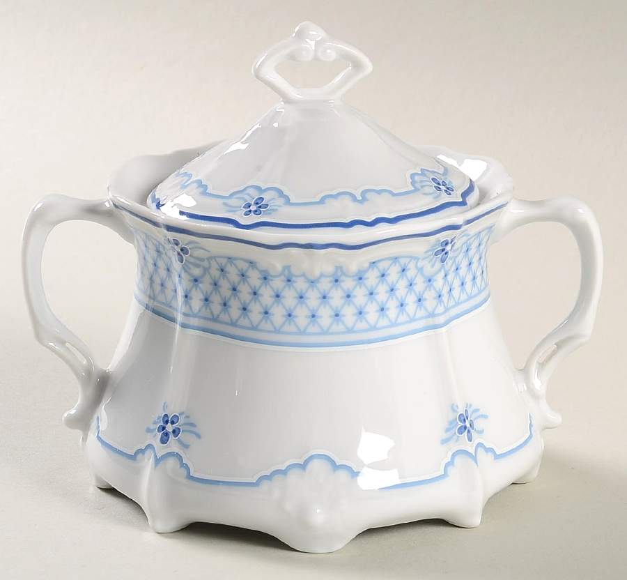 Estelle Sugar Bowl & Lid by Hutschenreuther-1