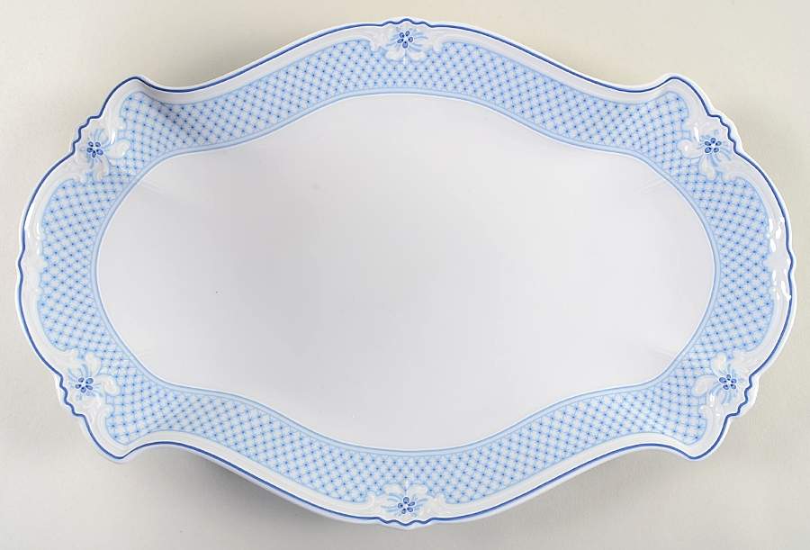 Estelle 15" Oval Serving Platter by Hutschenreuther-1