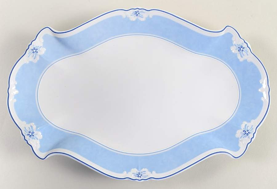 Estelle 12" Oval Serving Platter by Hutschenreuther-1