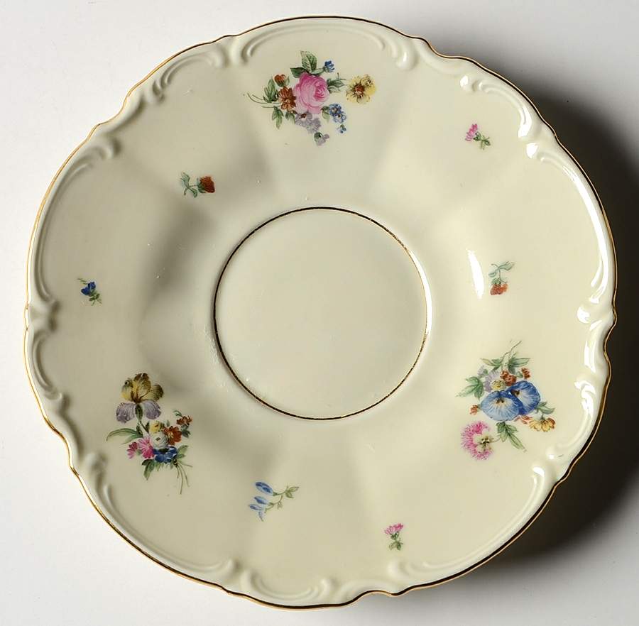 Mayfair (Cream, 7287) Saucer for Footed Cup by Hutschenreuther-1