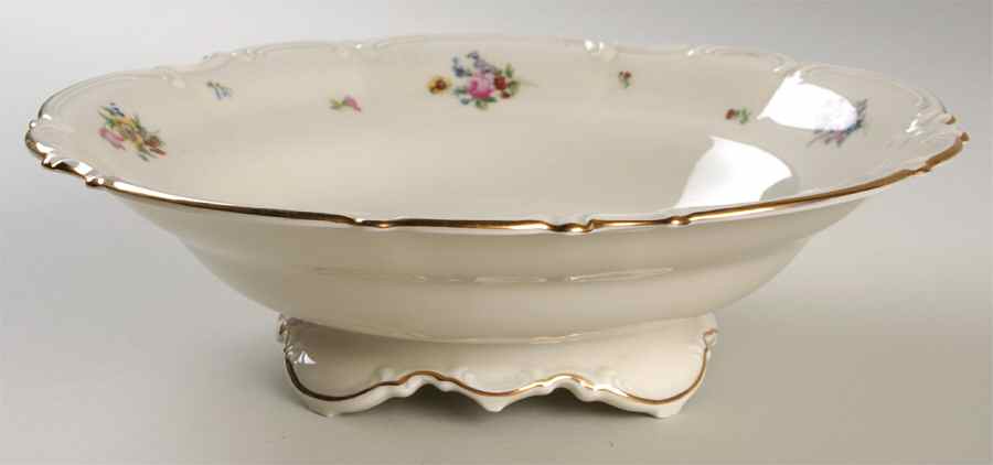 Mayfair (Cream, 7287) 10" Round Vegetable Bowl by Hutschenreuther-1