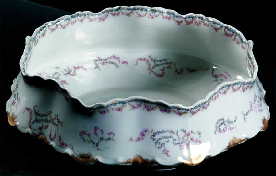 Schleiger 914b 9" Salad Serving Bowl by Haviland-1