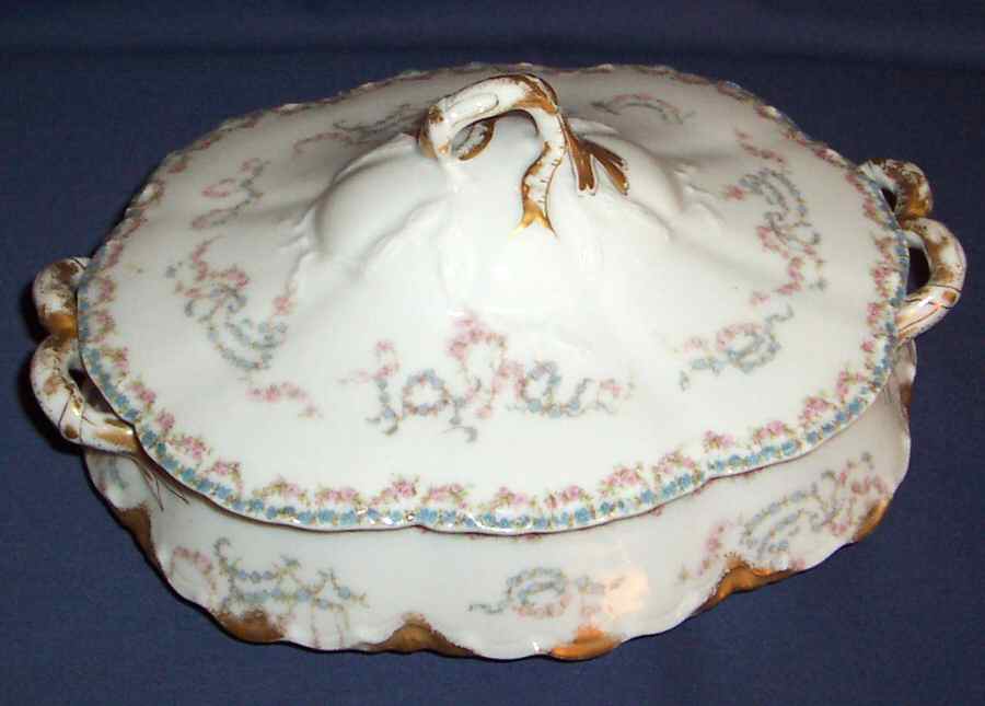 Schleiger 914b Oval Covered Vegetable by Haviland-1