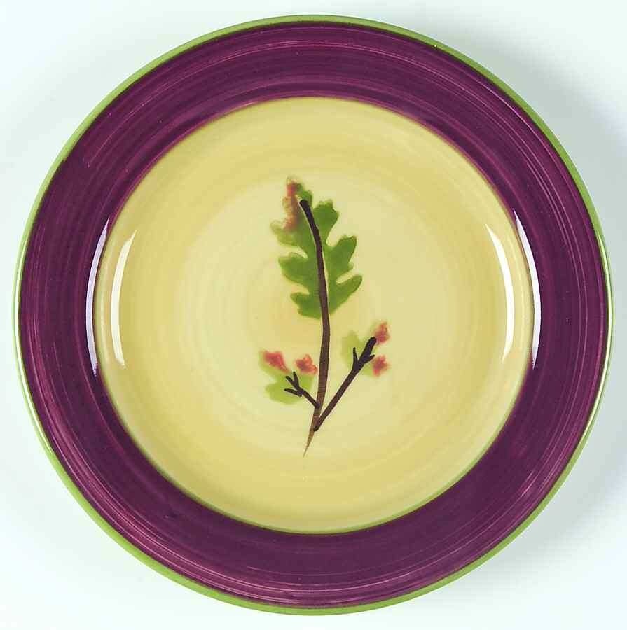 Autumn's Edge Salad Plate by Hartstone-1