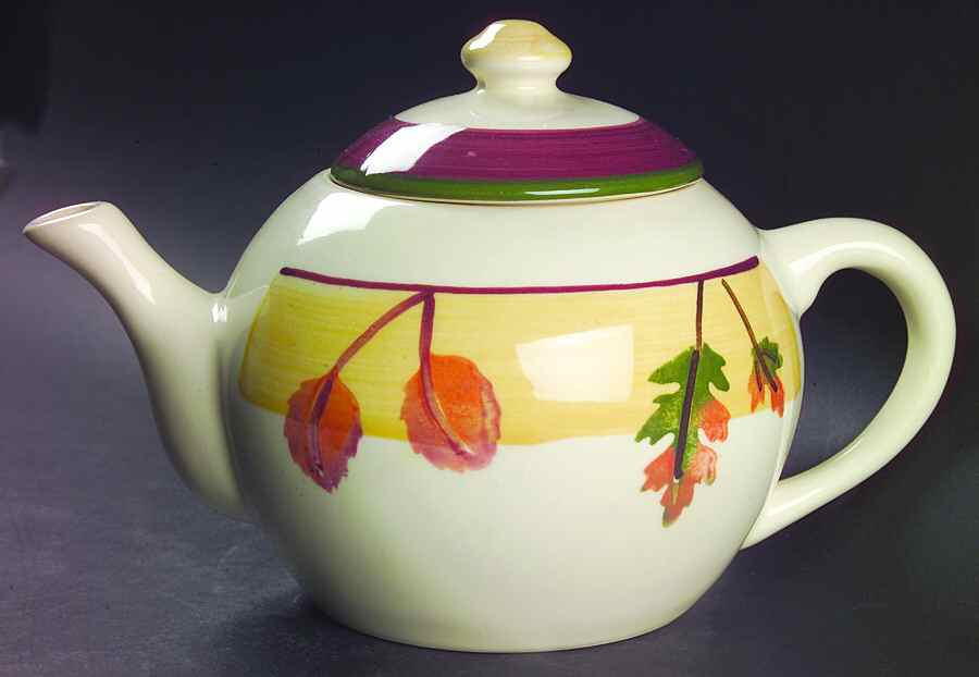 Autumn's Edge Teapot & Lid by Hartstone-1