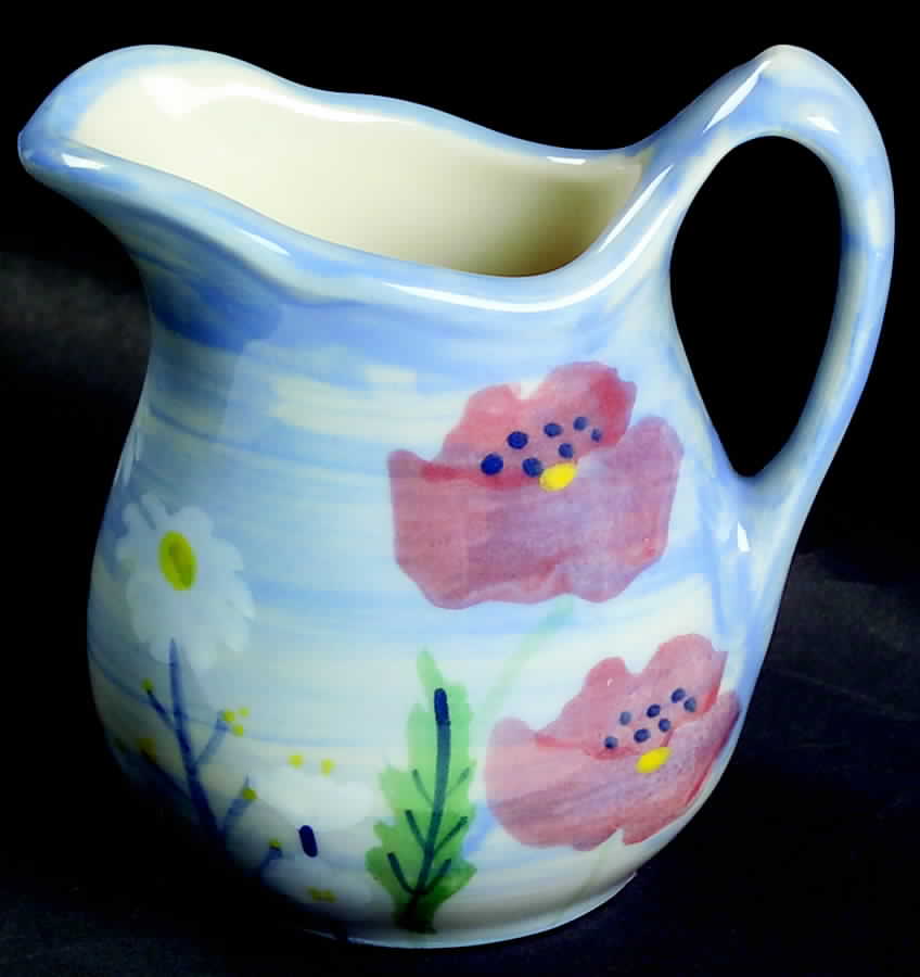 Prairie Flower Creamer by Hartstone-1