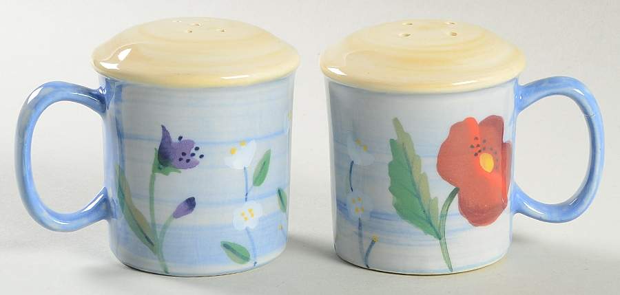 Prairie Flower Salt & Pepper Set by Hartstone-1