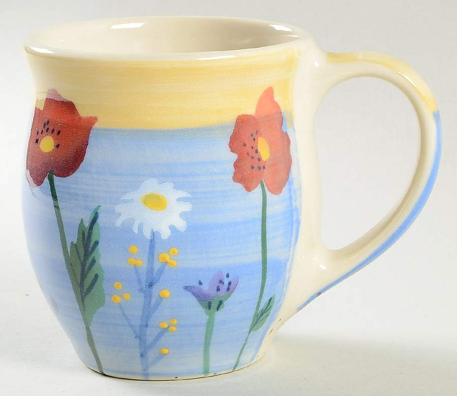 Prairie Flower Latte Mug by Hartstone-1