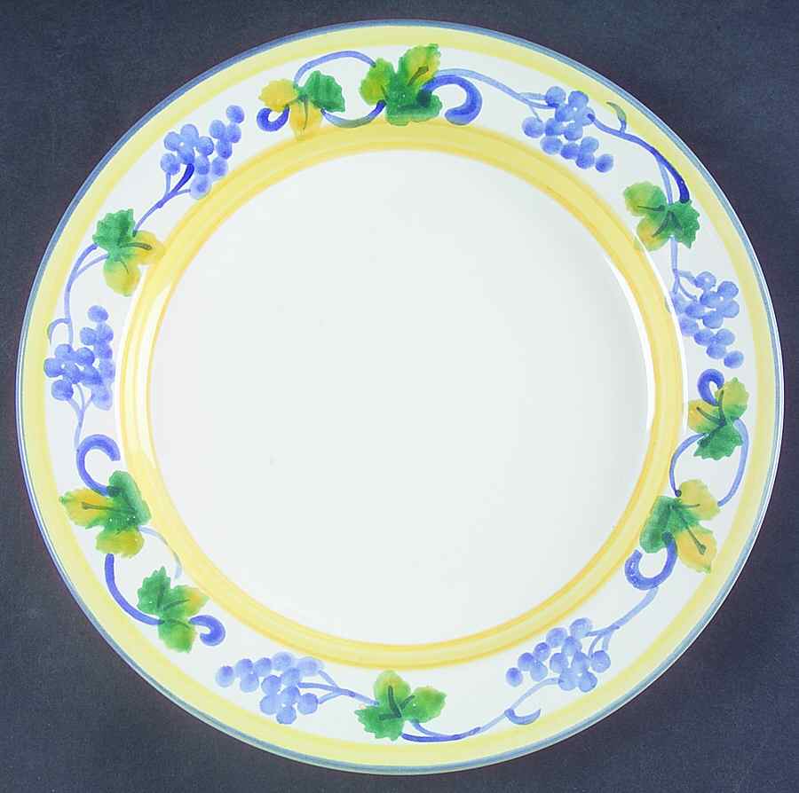 Wine Country Dinner Plate by Hartstone-1