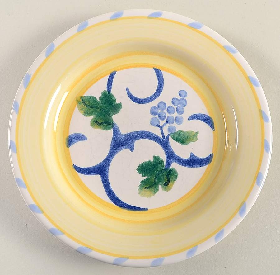 Wine Country Salad Plate by Hartstone-1