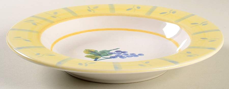 Wine Country Rim Soup Bowl by Hartstone-1