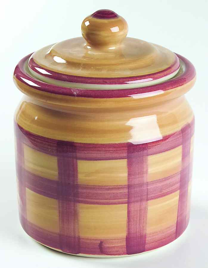June Cherries Small Canister & Lid by Hartstone-1