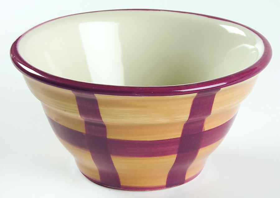 June Cherries 5" Ribbed Mixing Bowl by Hartstone-1