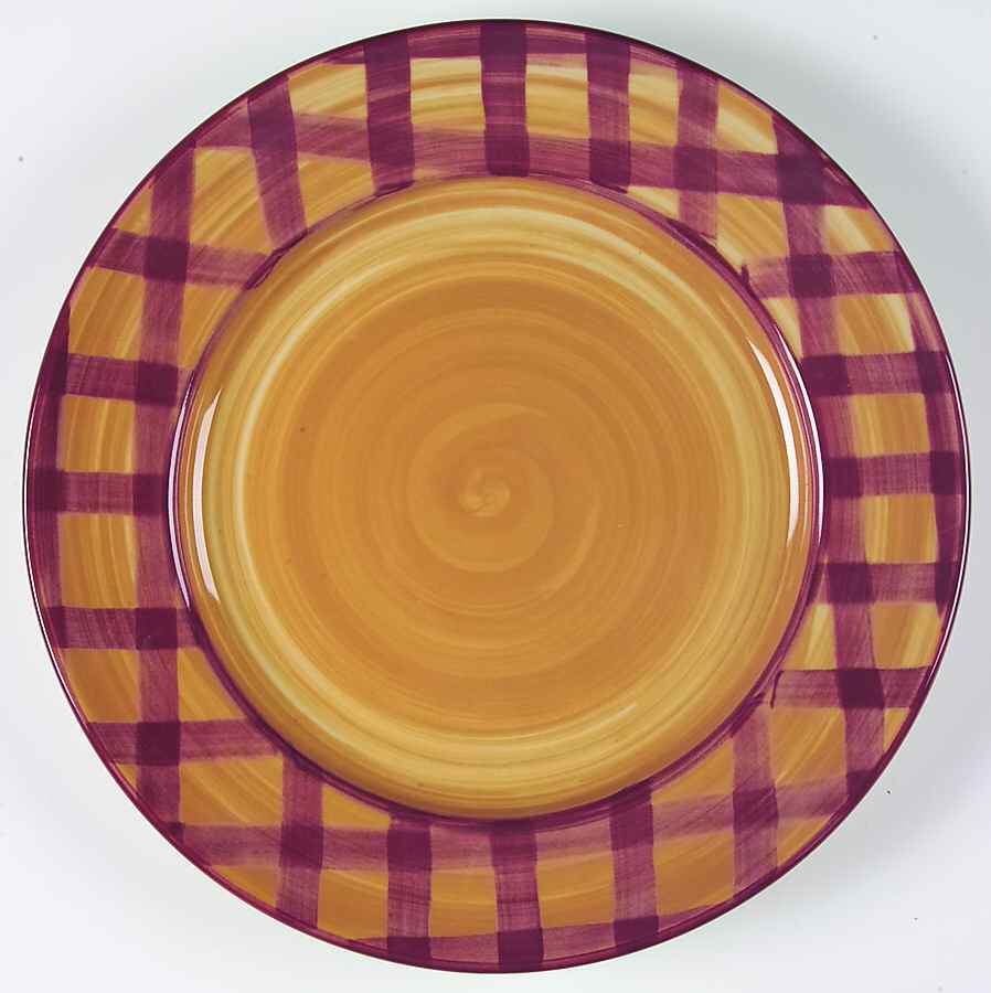 June Cherries Service Plate (Charger) by Hartstone-1