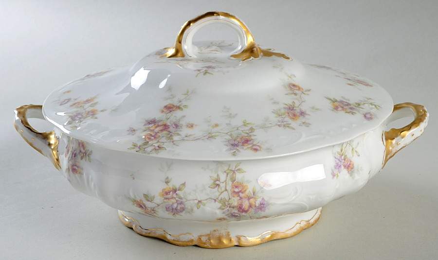 Schleiger 838c Round Covered Vegetable by Haviland-1
