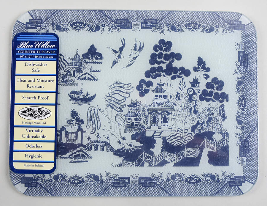 Blue Willow Counter Saver by Heritage Mint-1