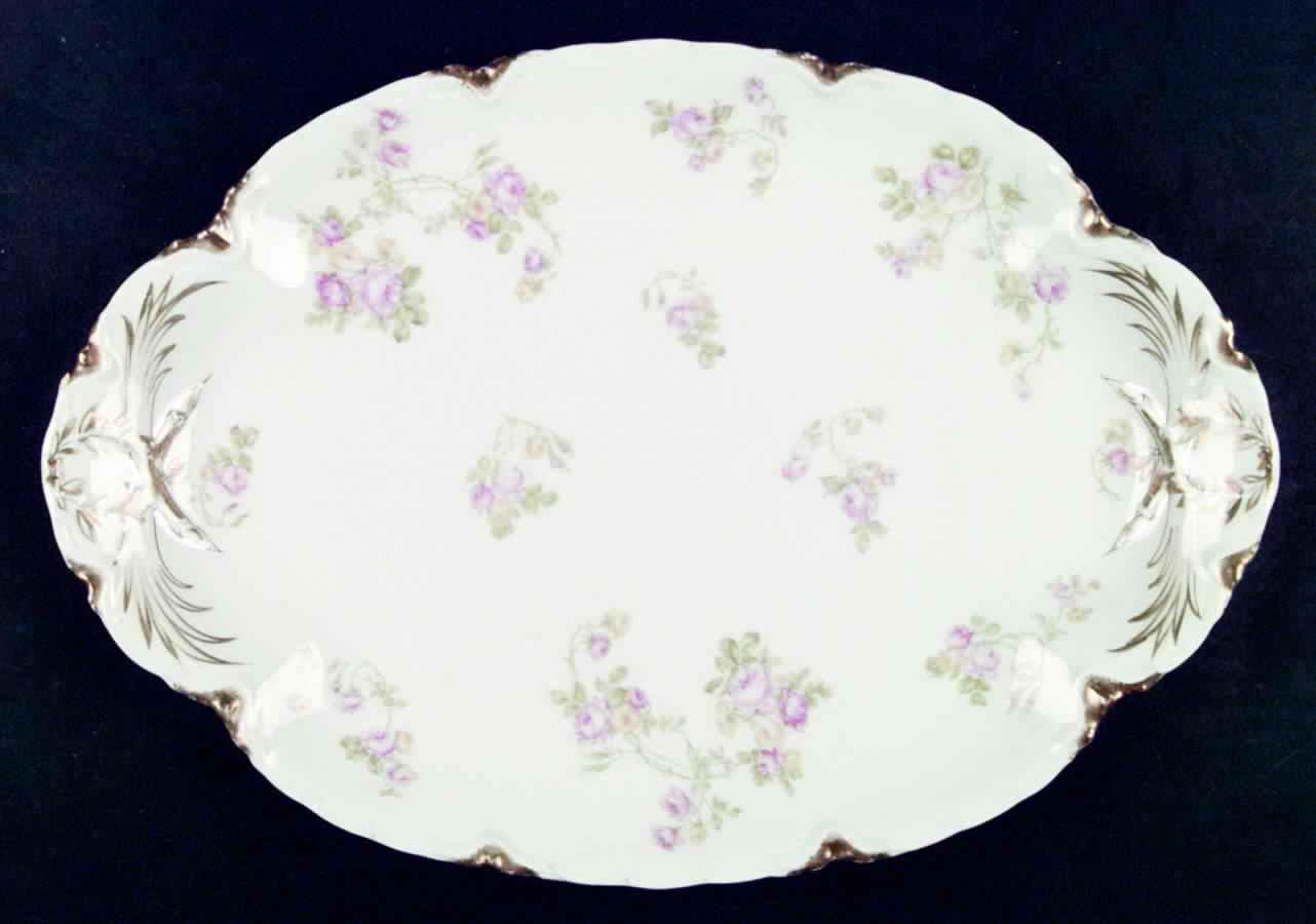 H1162 13" Oval Serving Platter by Haviland-1