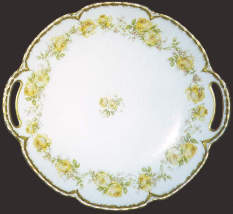 H1164 Handled Cake Plate by Haviland-1