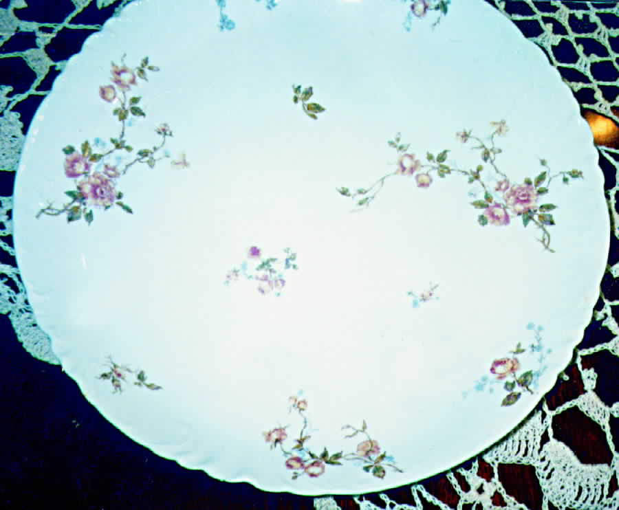 Schleiger 266c 13" Chop Plate (Round Platter) by Haviland-1